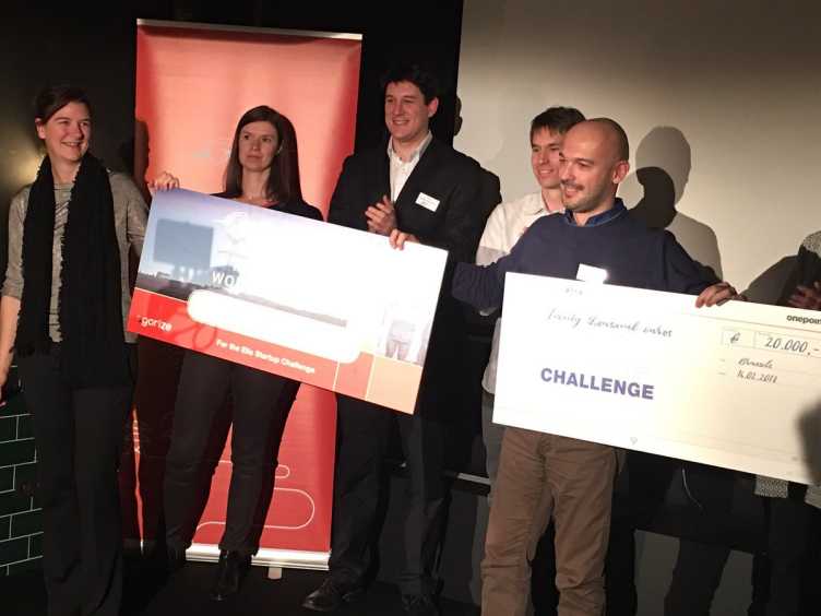Enlarged view: Ensiplan wins Elia's Startup Challenge